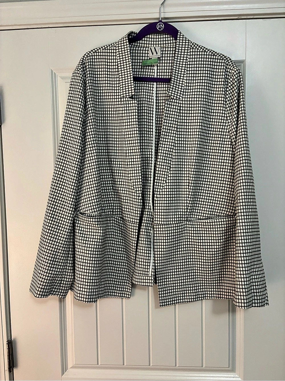 Worthington Women's Checkered Blazer